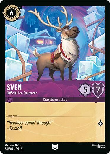 Sven - Official Ice Deliverer (56/204) [Fabled] (ONLINE ORDER ONLY)
