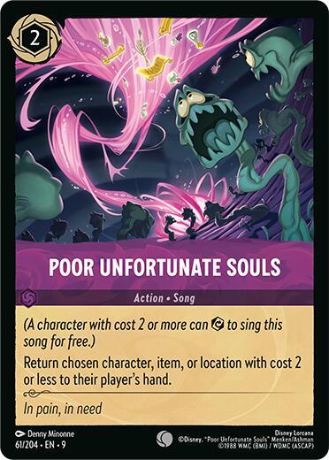 Poor Unfortunate Souls (61/204) [Fabled] (ONLINE ORDER ONLY)