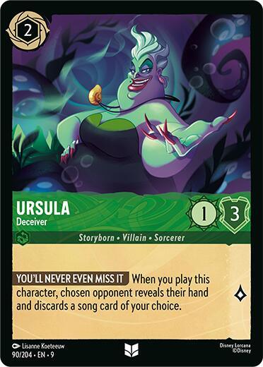Ursula - Deceiver (90/204) [Fabled] (ONLINE ORDER ONLY)