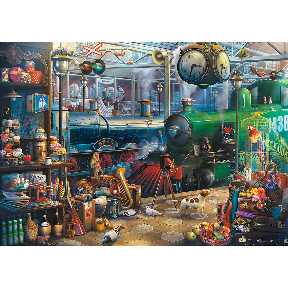 Trefl Red Train Station 6000 Piece Puzzle (ONLINE ORDER ONLY)
