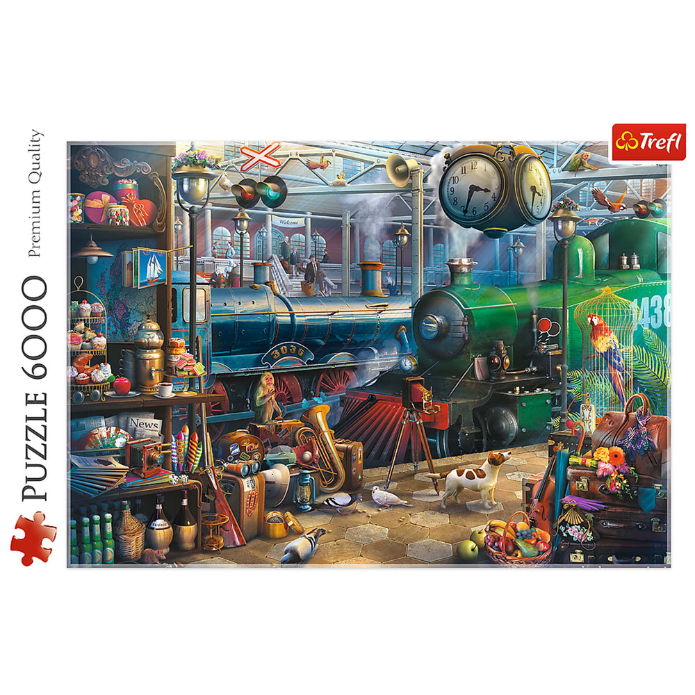 Trefl Red Train Station 6000 Piece Puzzle (ONLINE ORDER ONLY)