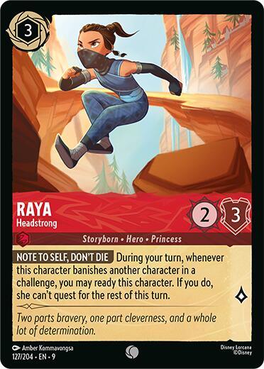 Raya - Headstrong (127/204) [Fabled] (ONLINE ORDER ONLY)
