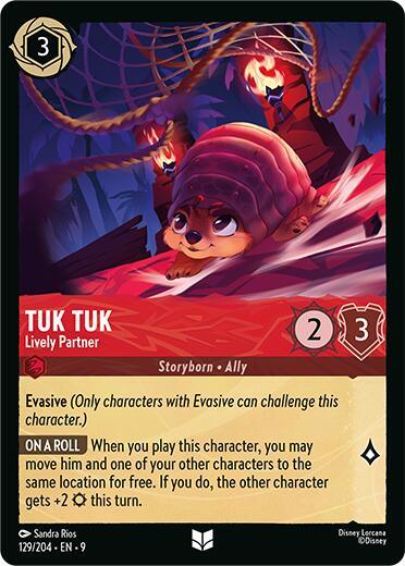 Tuk Tuk - Lively Partner (129/204) [Fabled] (ONLINE ORDER ONLY)