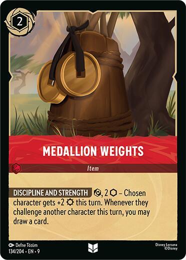 Medallion Weights (134/204) [Fabled] (ONLINE ORDER ONLY)
