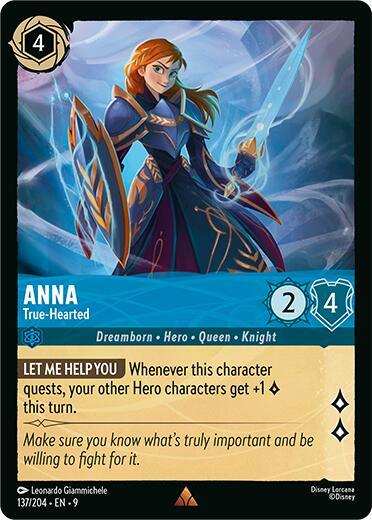 Anna - True-Hearted (137/204) [Fabled] (ONLINE ORDER ONLY)