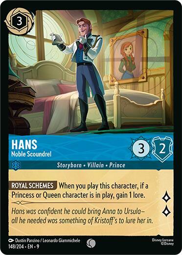 Hans - Noble Scoundrel (148/204) [Fabled] (ONLINE ORDER ONLY)