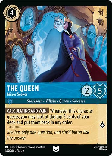 The Queen - Mirror Seeker (149/204) [Fabled] (ONLINE ORDER ONLY)