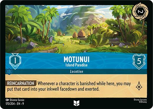Motunui - Island Paradise (170/204) [Fabled] (ONLINE ORDER ONLY)