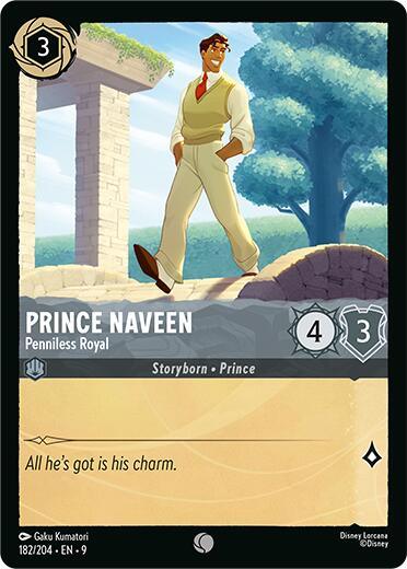 Prince Naveen - Penniless Royal (182/204) [Fabled] (ONLINE ORDER ONLY)