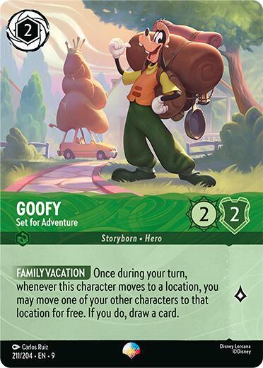 Goofy - Set for Adventure (Epic) (211/204) [Fabled] (ONLINE ORDER ONLY)