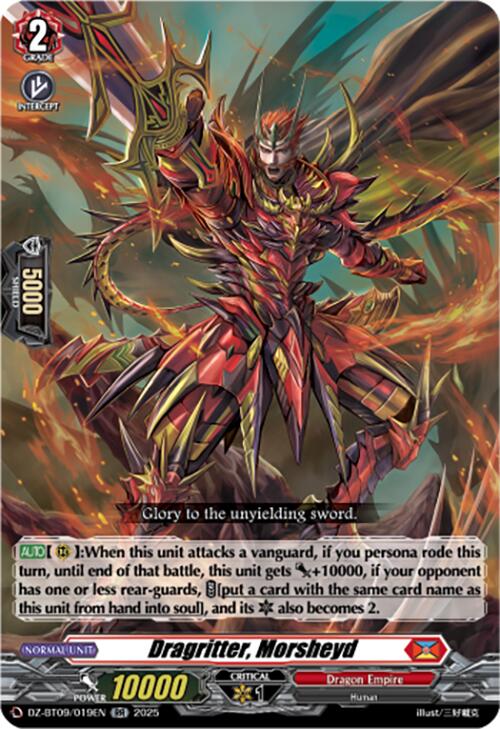 Dragritter, Morsheyd (DZ-BT09/019EN) [Super Brave Detonation]