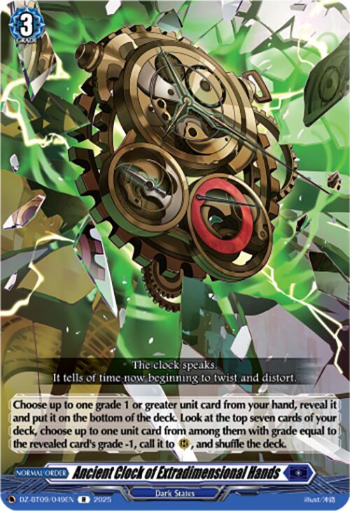 Ancient Clock of Extradimensional Hands (DZ-BT09/049EN) [Super Brave Detonation]