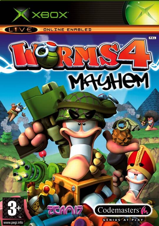 Worms 4 Mayhem (Xbox) (ONLINE ORDER ONLY)