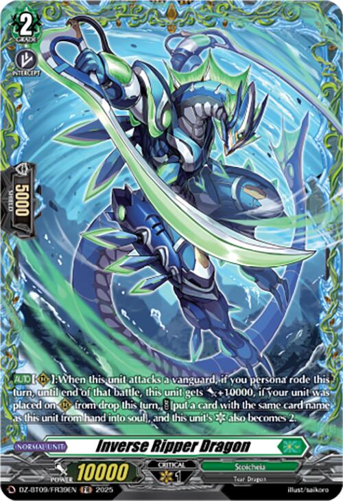 Inverse Ripper Dragon (DZ-BT09/FR39EN) [Super Brave Detonation]