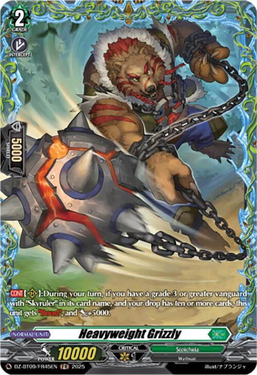 Heavyweight Grizzly (DZ-BT09/FR45EN) [Super Brave Detonation]