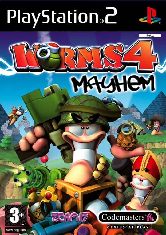 Worms 4: Mayhem [European Import] (Playstation 2) (Online Only)