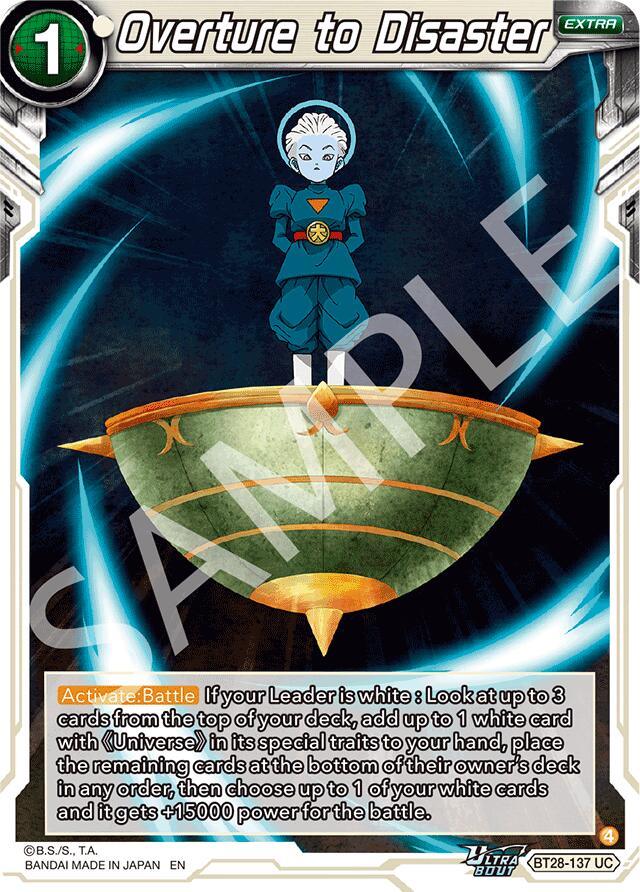 Overture to Disaster (BT28-137) [Prismatic Clash] (ONLINE ORDER ONLY)