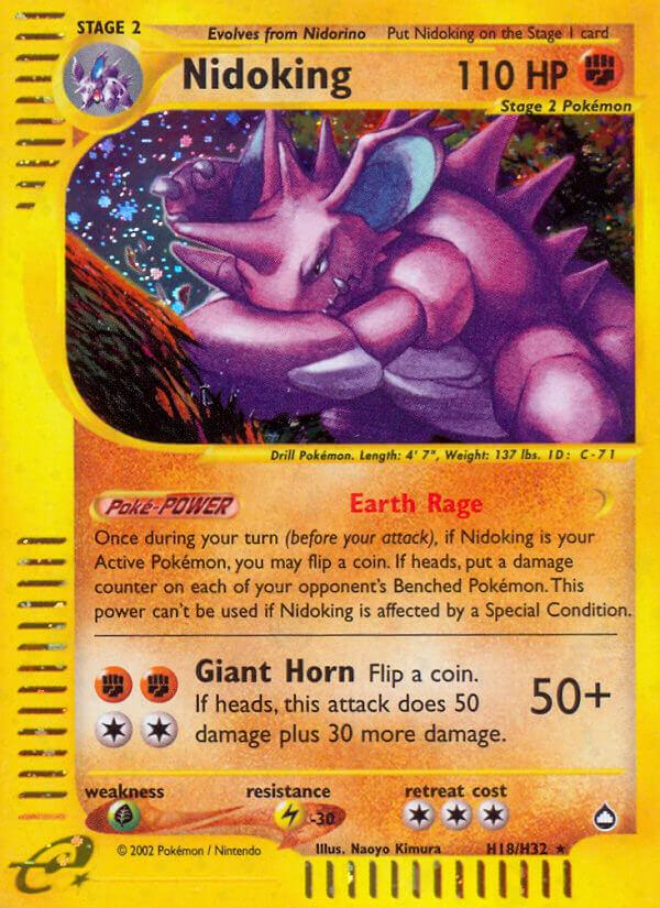 Nidoking (H18/H32) [Aquapolis] (Online Only)