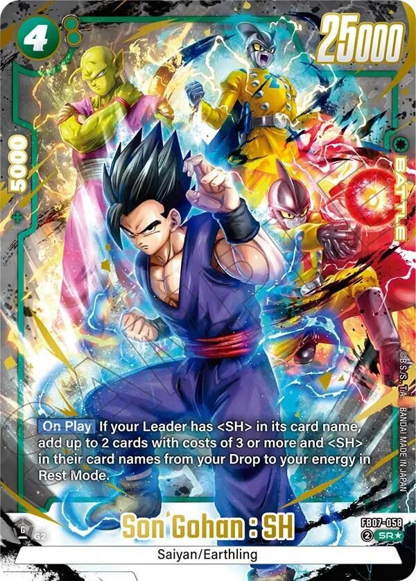 Son Gohan : SH (FB07-058) (Alternate Art) [Wish For Shenron]
