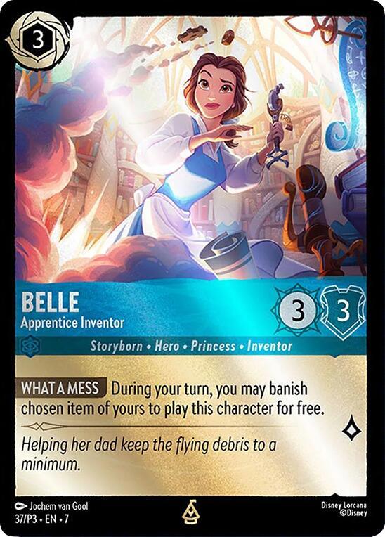 Belle - Apprentice Inventor (37) [Promo Cards] (ONLINE ORDER ONLY)