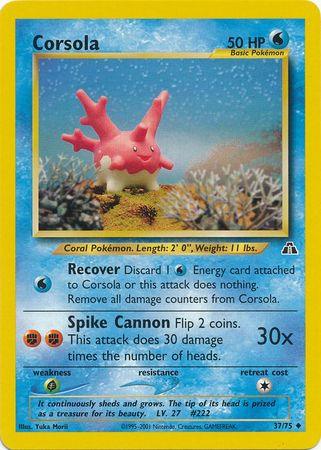 Corsola (37/75) [Neo Discovery Unlimited] (Online Only)