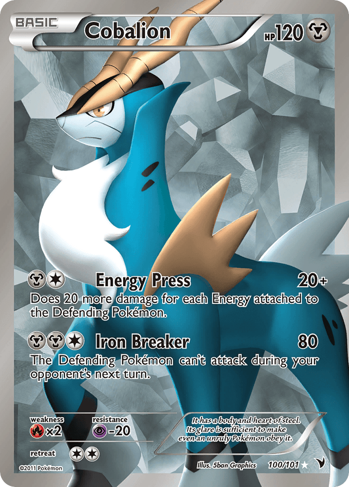 Cobalion (100/101) [Black & White: Noble Victories] (Online Only)
