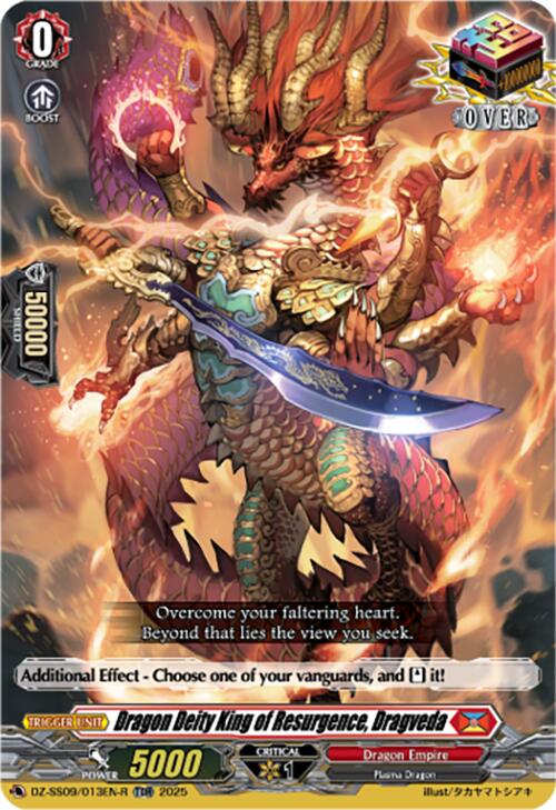 Dragon Deity King of Resurgence, Dragveda (TDR) (DZ-SS09/013EN-R) [Zero Tendo Start Deck]