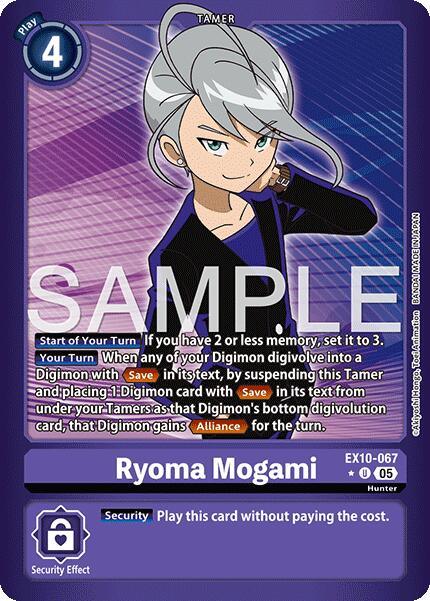 Ryoma Mogami [EX10-067] (Limited Foil) [Sinister Order] (ONLINE ORDER ONLY)