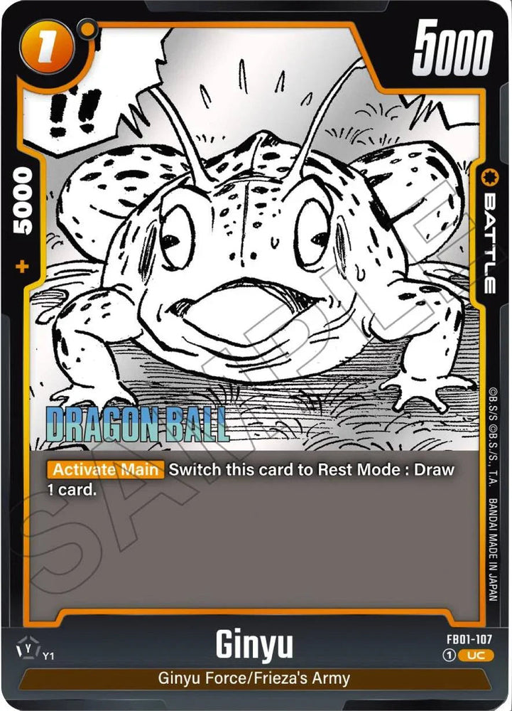 Ginyu (FB01-107) [Manga Booster 02] (ONLINE ORDER ONLY)