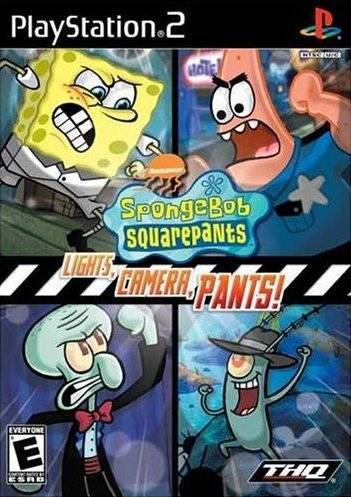 SpongeBob SquarePants Lights Camera Pants (Playstation 2) (Online Only)