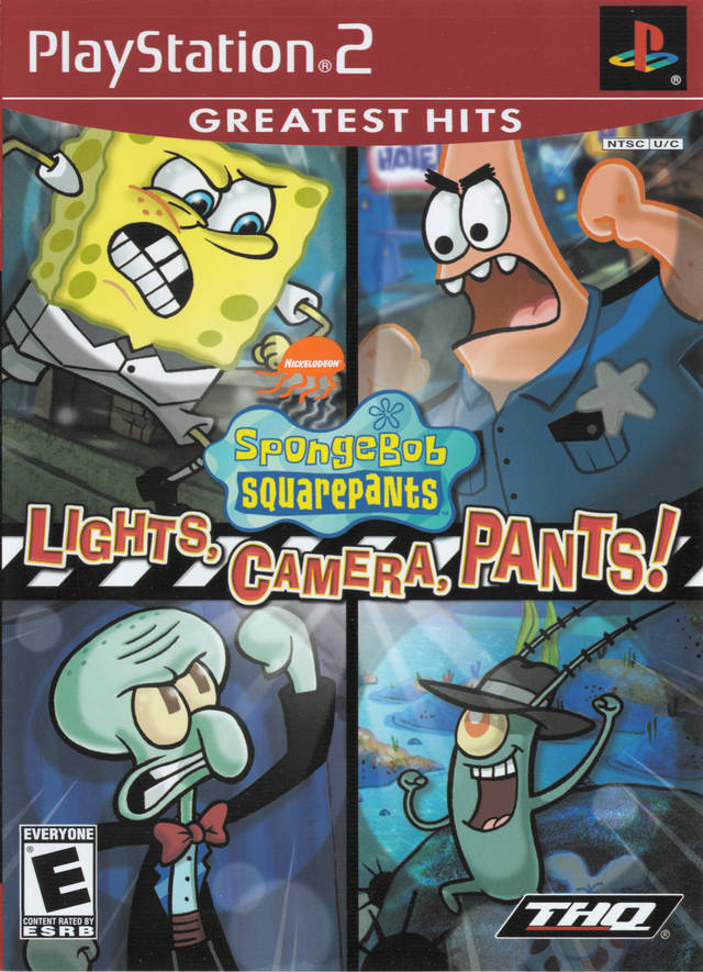 SpongeBob SquarePants Lights Camera Pants (Greatest Hits) (Playstation 2) (Online Only)