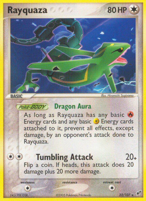 Rayquaza (22/107) (Theme Deck Exclusive) [EX: Deoxys] (Online Only)