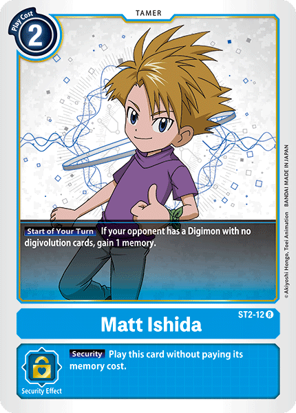 Matt Ishida [ST2-12] [Starter Deck: Cocytus Blue] (ONLINE ORDER ONLY)