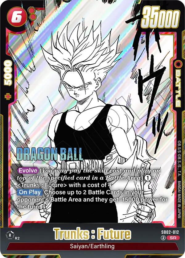 Trunks : Future (SB02-012) [Manga Booster 02] (ONLINE ORDER ONLY)