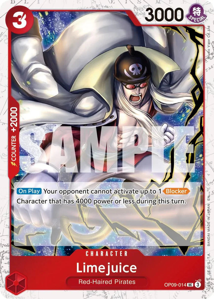 Limejuice (Pirate Foil) [Premium Booster -The Best- Vol. 2] (ONLINE ORDER ONLY)