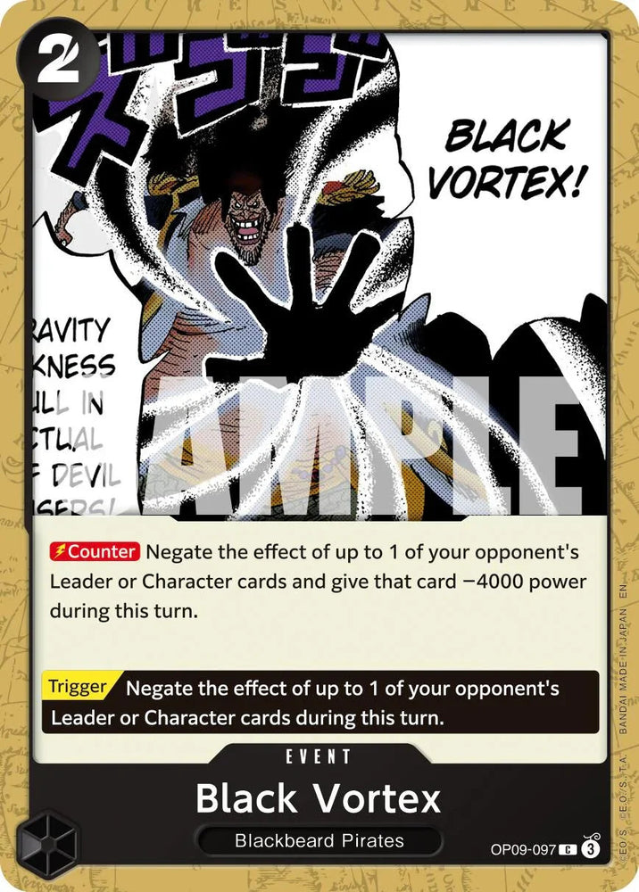 Black Vortex (Reprint) [Premium Booster -The Best- Vol. 2] (ONLINE ORDER ONLY)