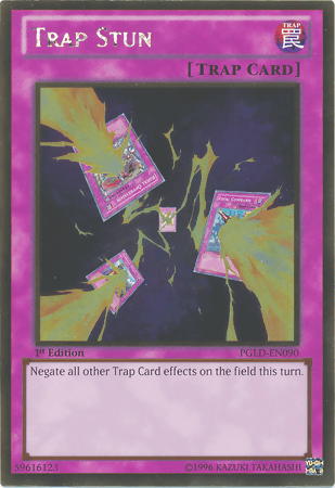 Trap Stun [PGLD-EN090] Gold Rare (ONLINE ORDER ONLY)
