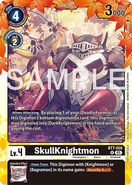 SkullKnightmon [BT7-058] (Regulation Battle Vol. 3 Winner) [Next Adventure] (ONLINE ORDER ONLY)