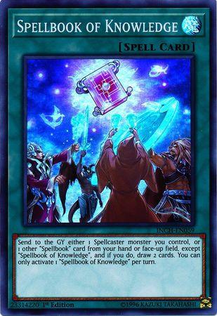 Spellbook of Knowledge [INCH-EN059] Super Rare (ONLINE ORDER ONLY)