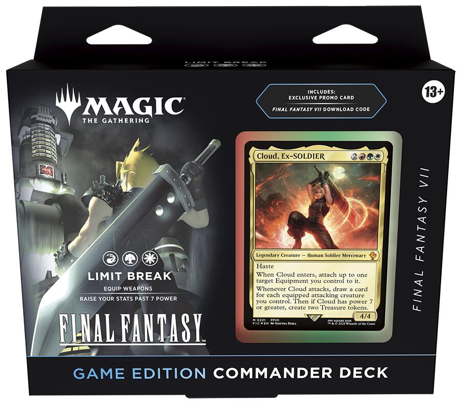 FINAL FANTASY Commander Deck - FINAL FANTASY VII Limit Break (Game Edition) [FIC] (ONLINE ORDER ONLY)