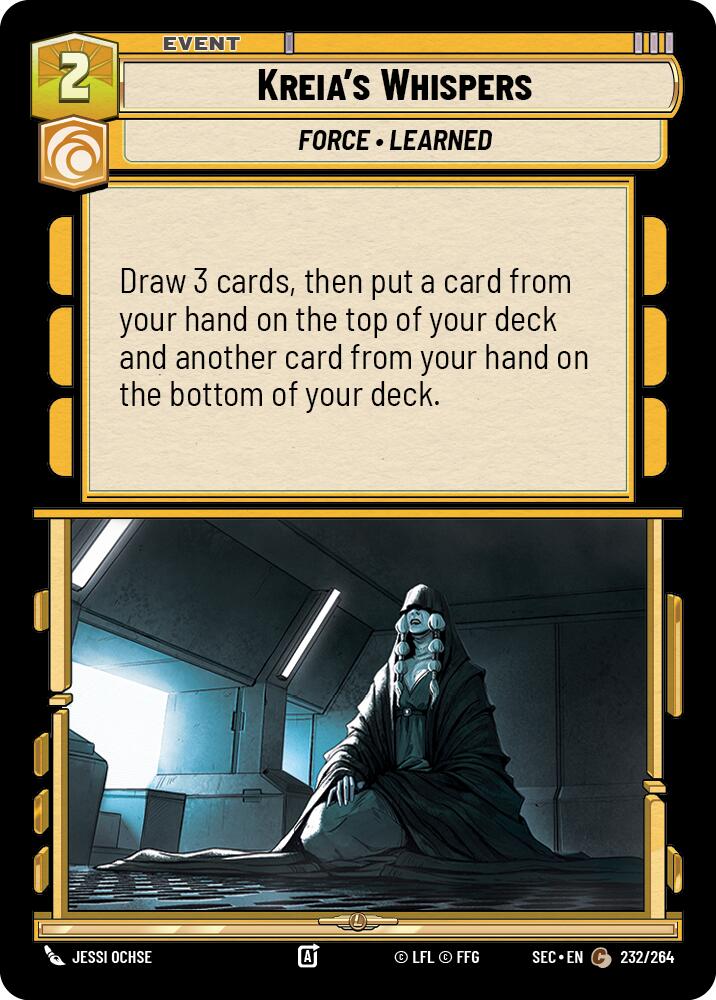 Kreia's Whispers (232/264) (232/264) [Secrets of Power]
