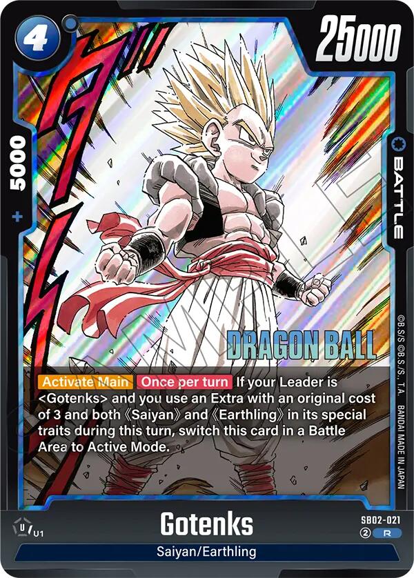 Gotenks (SB02-021) [Manga Booster 02] (ONLINE ORDER ONLY)