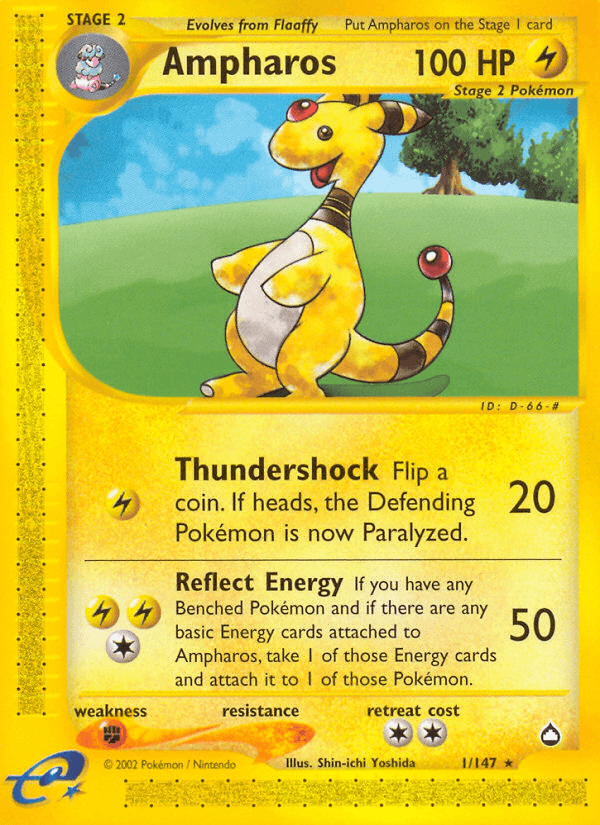 Ampharos (1/147) [Aquapolis] (Online Only)