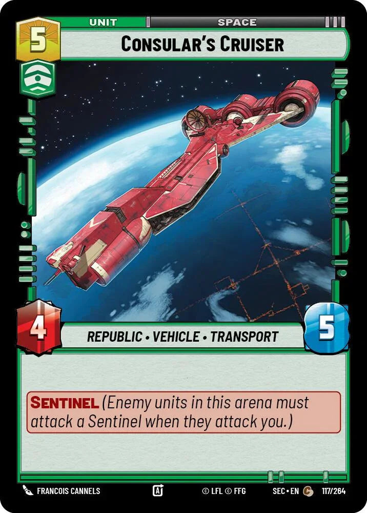 Consular's Cruiser (117/264) (117/264) [Secrets of Power] (ONLINE ORDER ONLY)