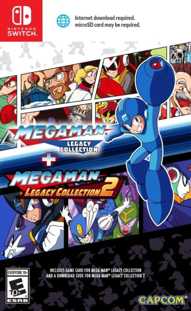 Mega Man Legacy Collection 1 + 2 (Nintendo Switch) (ONLINE ORDER ONLY)