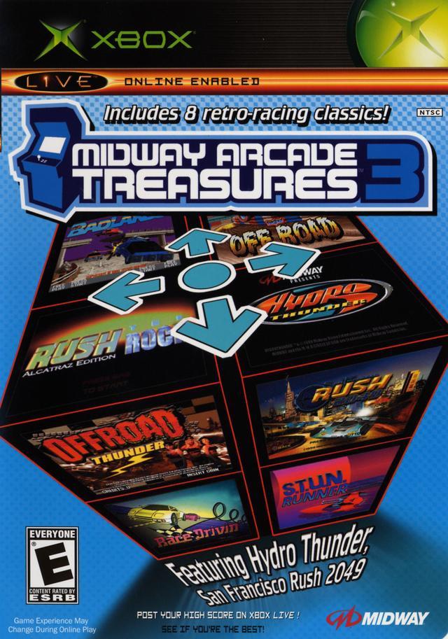 Midway Arcade Treasures 3 (Xbox) (ONLINE ORDER ONLY)