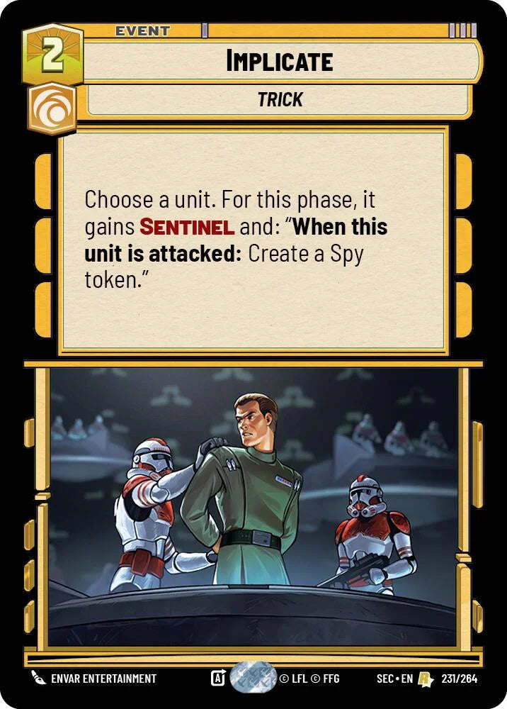 Implicate (231/264) (231/264) [Secrets of Power] (ONLINE ORDER ONLY)