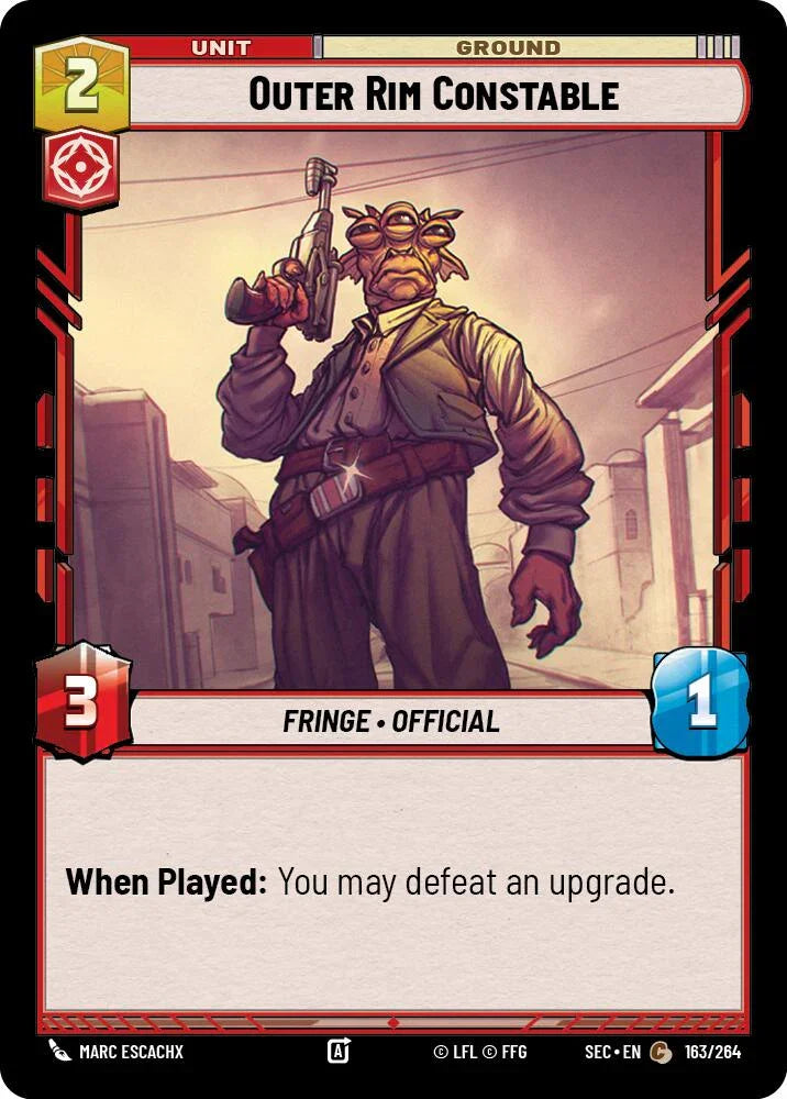 Outer Rim Constable (163/264) (163/264) [Secrets of Power] (ONLINE ORDER ONLY)