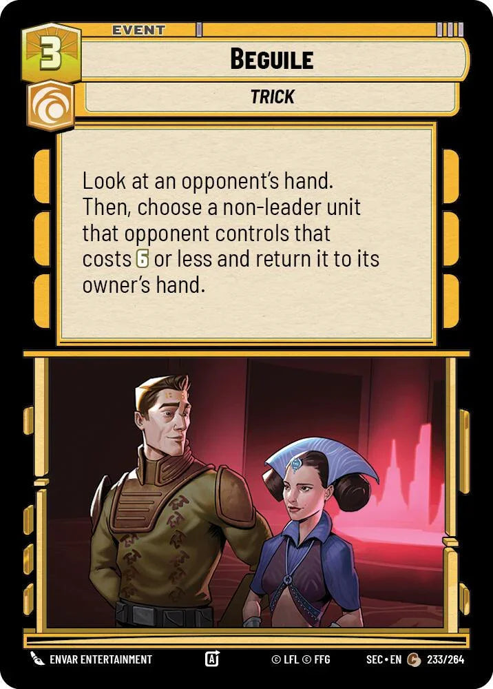 Beguile (233/264) (233/264) [Secrets of Power] (ONLINE ORDER ONLY)