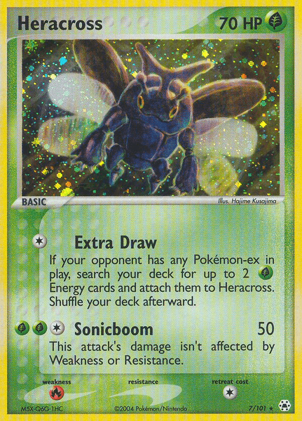 Heracross (7/101) [EX: Hidden Legends] (Online Only)